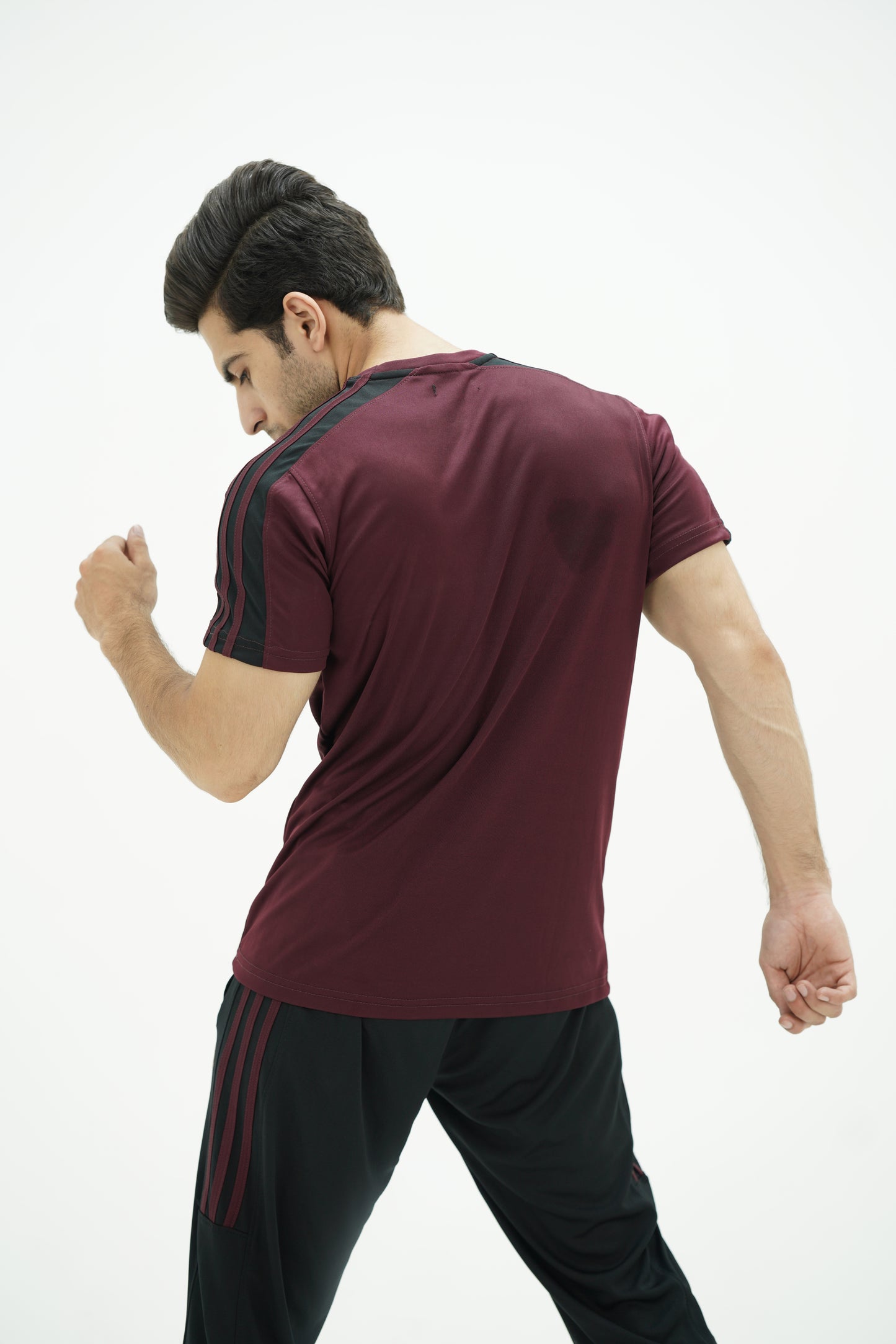 Tri-Liner Dri-Fit – Maroon/Black