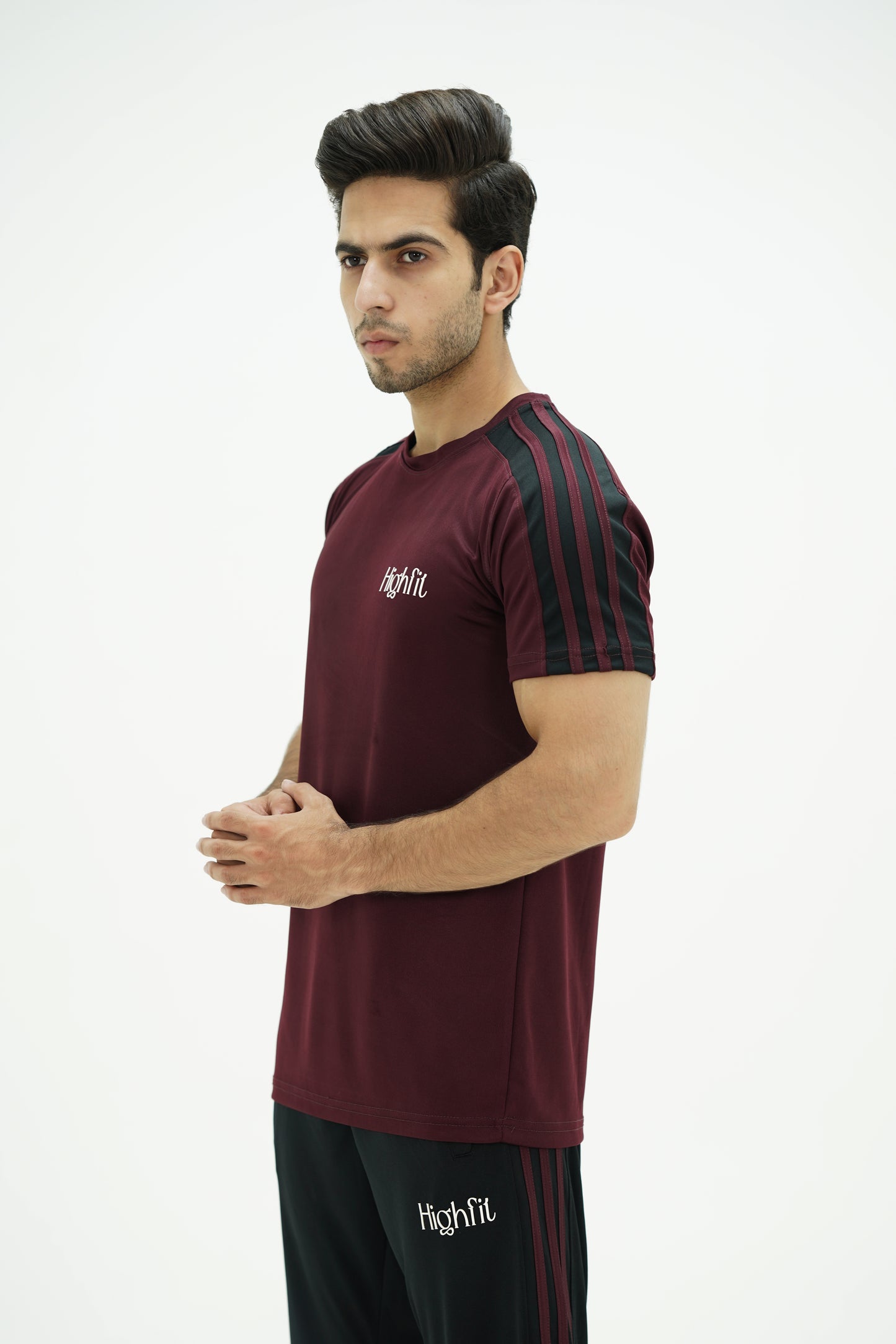 Tri-Liner Dri-Fit – Maroon/Black