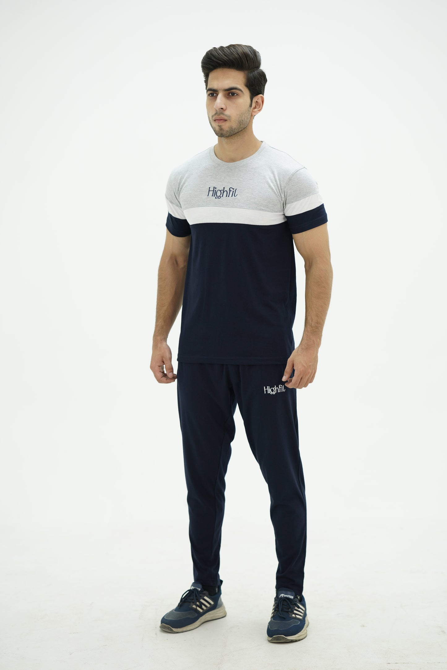 Greyforce Athletics Cotton Tracksuit – Navy