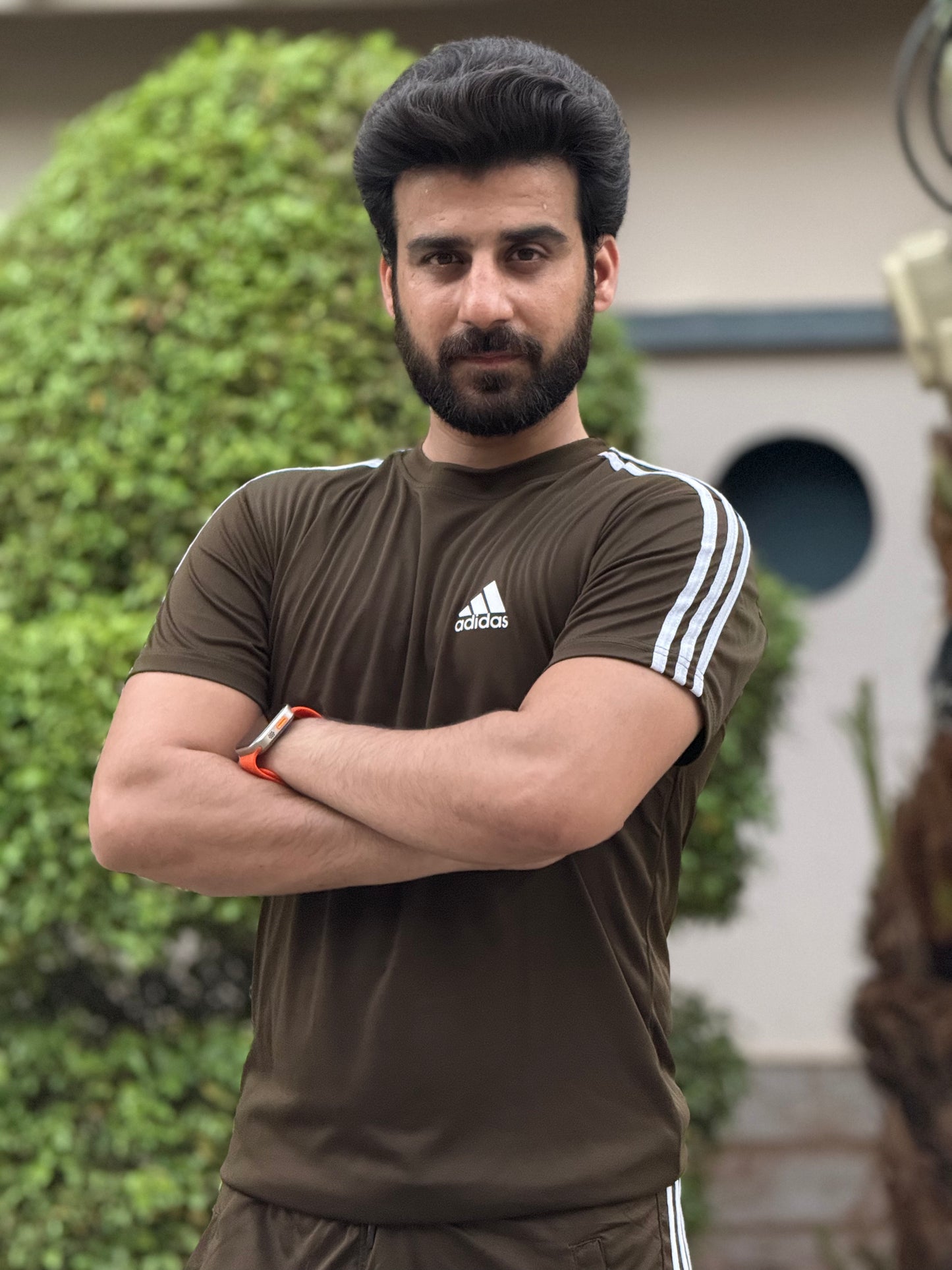 Adi Dri-fit Tracksuit- Olive Green