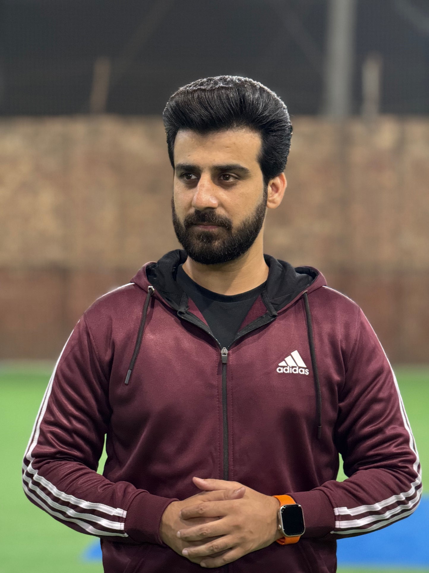 Adi Premium Dri-Fit Flece Tracksuit - Maroon