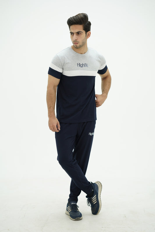 Greyforce Athletics Cotton Tracksuit – Navy