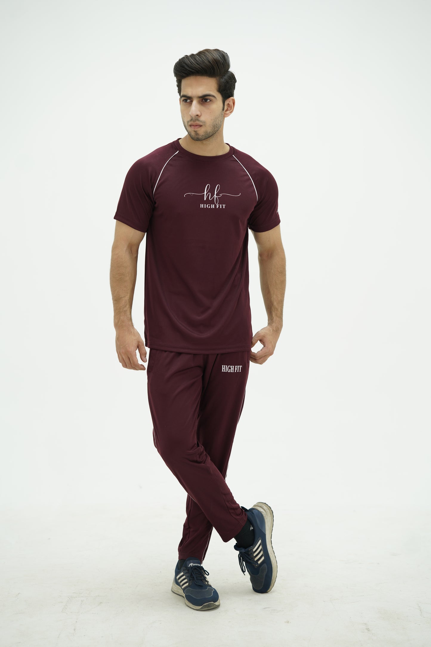 HF Raglan Dri-fit Tracksuit – Maroon