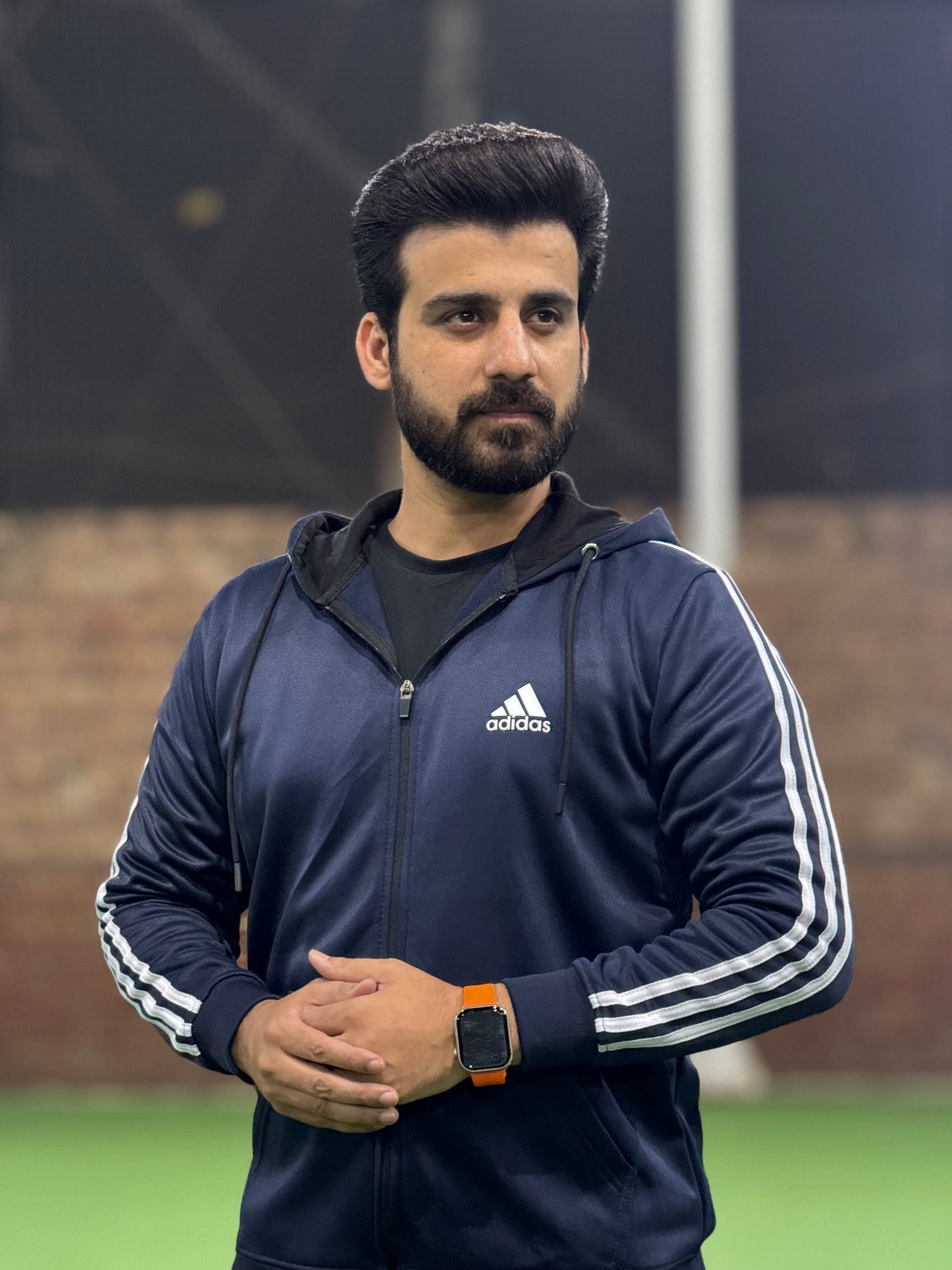 Adi Premium Dri-Fit Flece Tracksuit - Navy