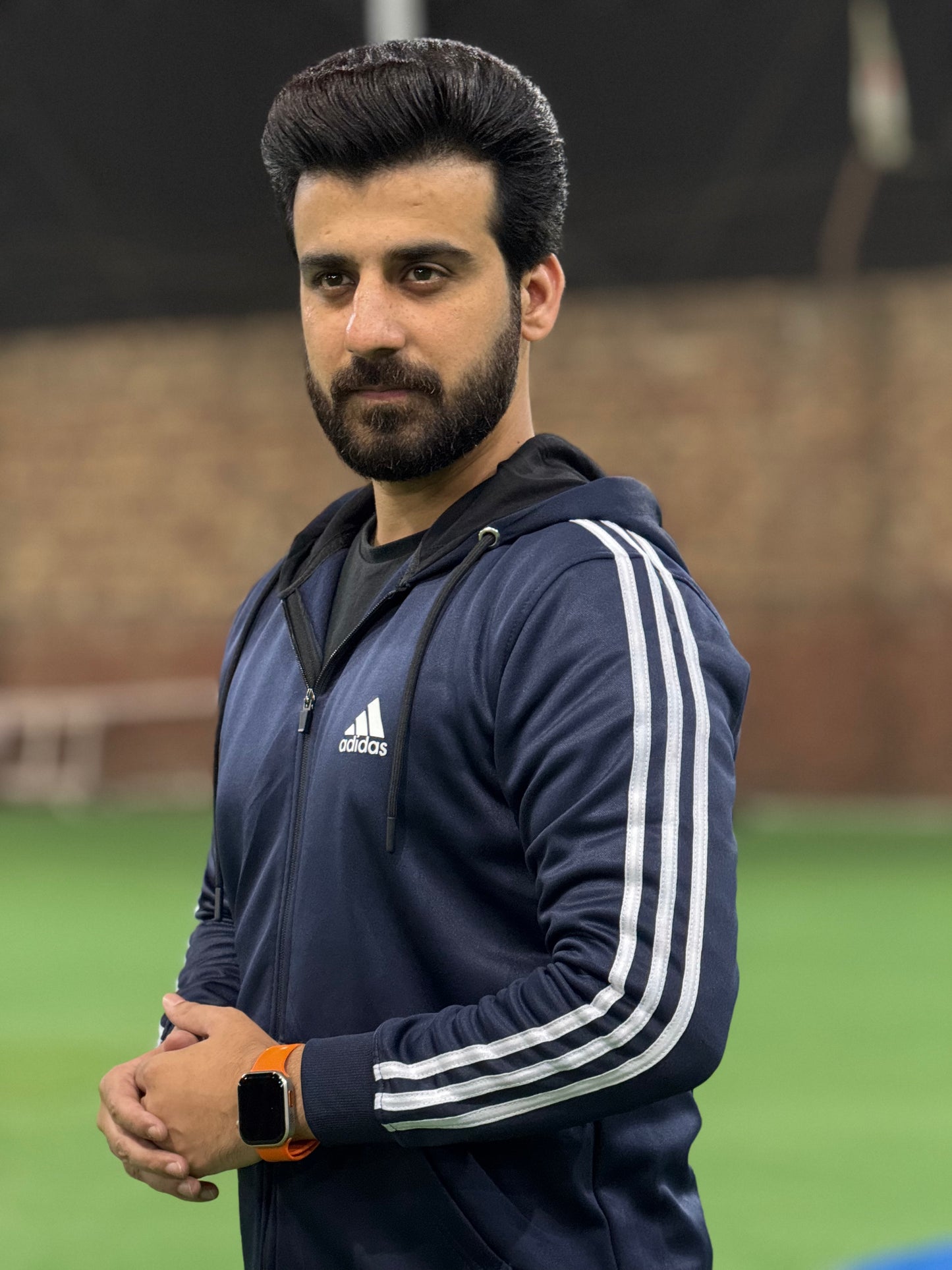 Adi Premium Dri-Fit Flece Tracksuit - Navy