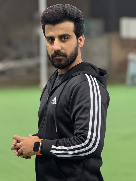 Adi Premium Dri-Fit Flece Tracksuit - Black